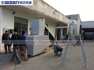 40HP Sound Proof Plastic Crusher Machine With Silo And Blower 460r / Min