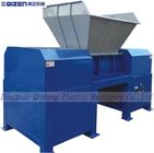 Double Shaft Shredder Hard Plastic Crusher Machine 350 * 20 Mm Cutter Head