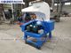 15 PCS Rotary Cutter Plastic Grinding Machine , Rubber Crusher Machine With Wheels