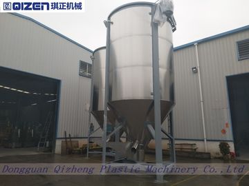 15 Tons Animal Vertical Feed Mixers , Fixed Cow Food Feed Mixing Equipment